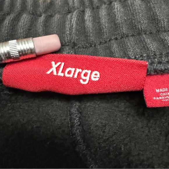 Supreme Wrapped Sweatpant Washed Black Vintage Size XL - Picture 6 of 9